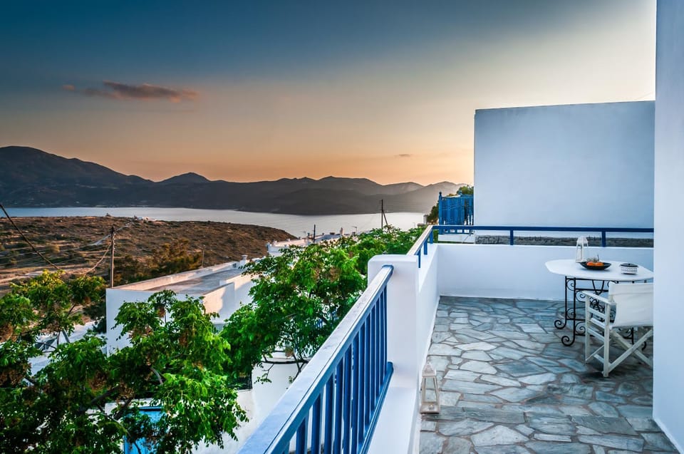 Balcony/Terrace, Mountain view, Sea view
