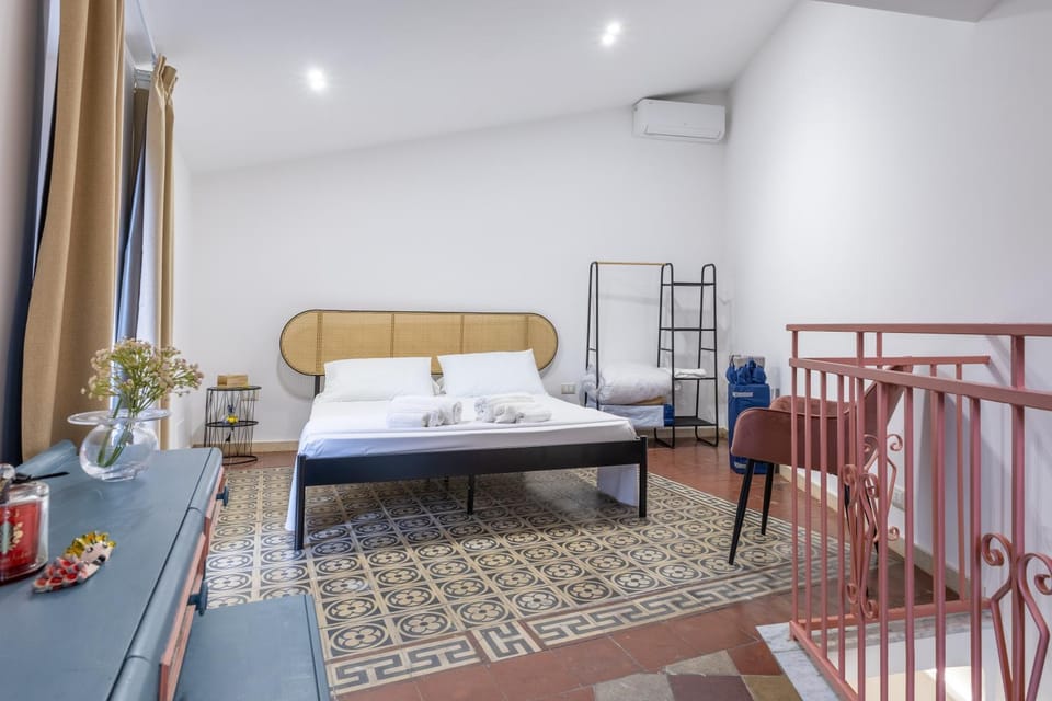 Property building, Living room, Bedroom