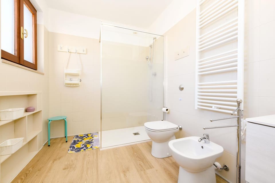 Shower, Toilet, Bathroom, bidet, towels