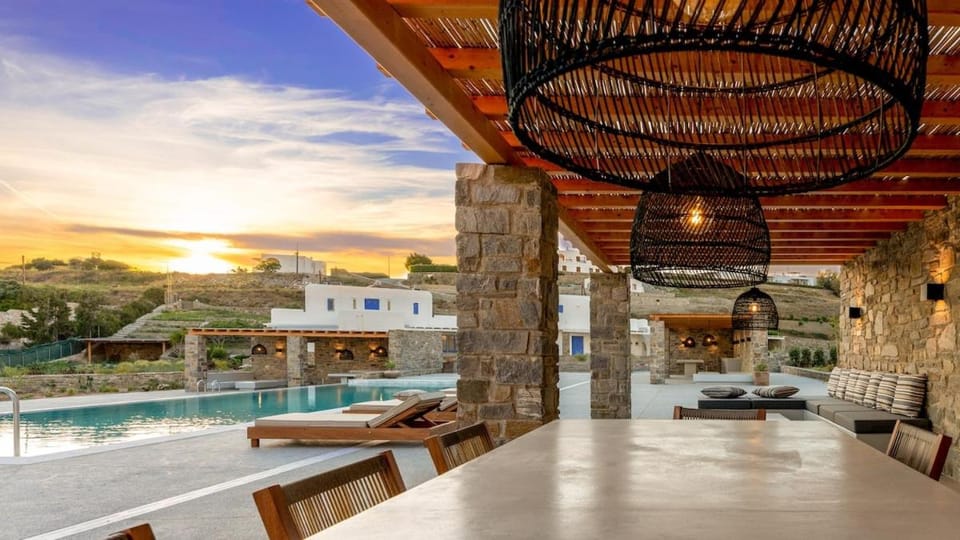 Double Pool Villa Ι Villa in Decentralized Administration of the Aegean