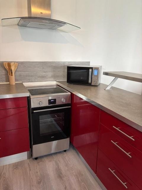 microwave, kitchen