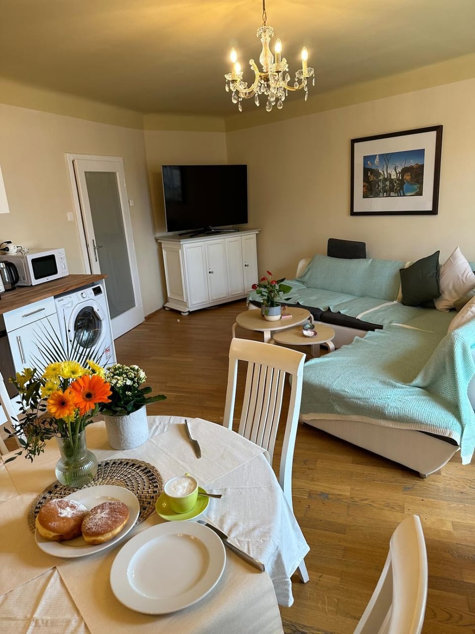 TV and multimedia, washing machine, kitchen
