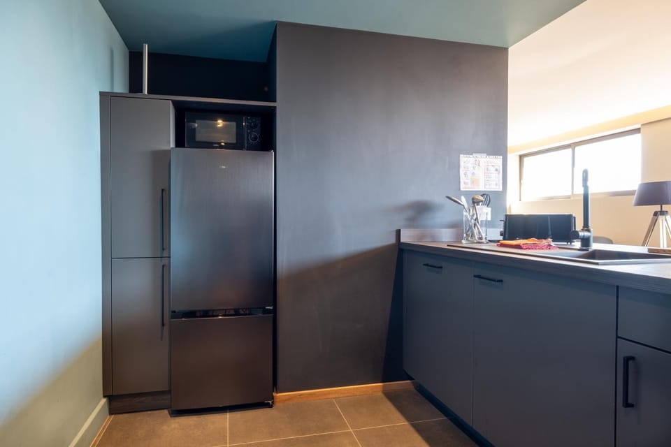 Kitchen or kitchenette, Living room