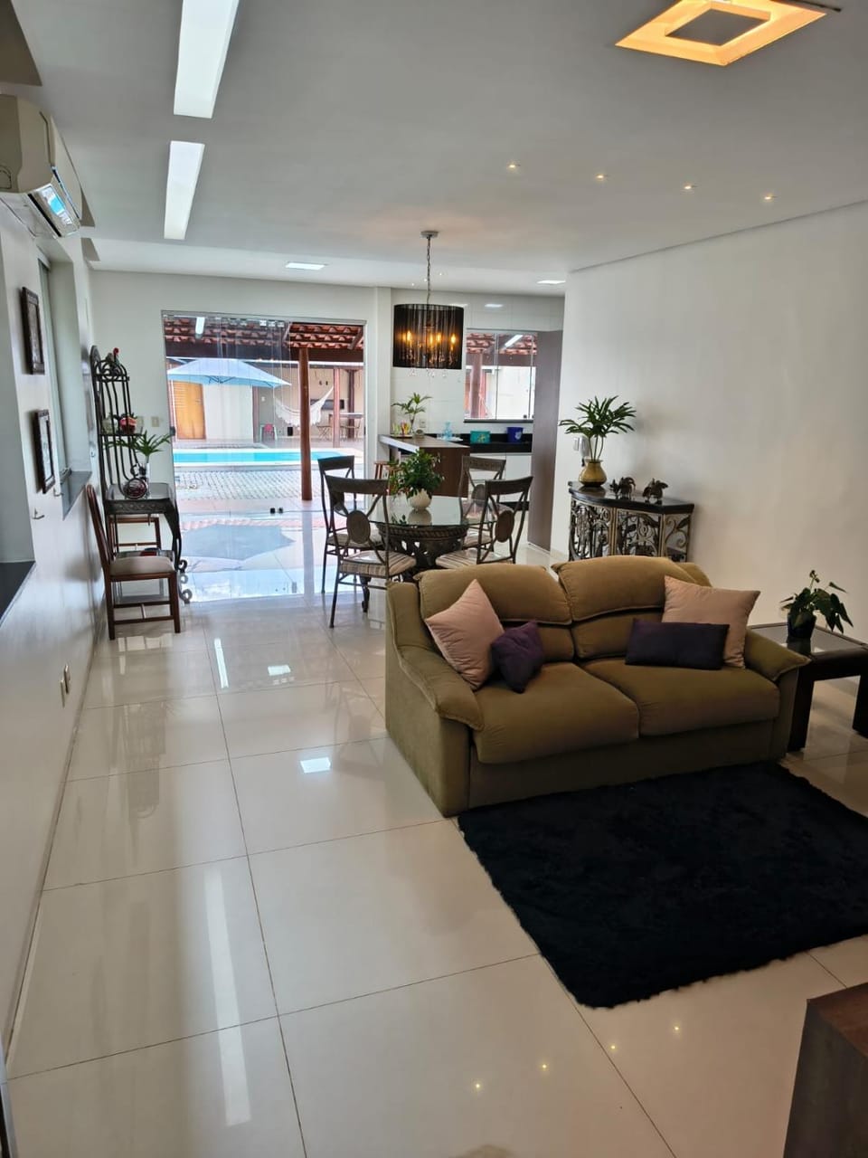 Goiânia, Premium House, Heated Swimming Pool, Barbecue Area House in Goiania