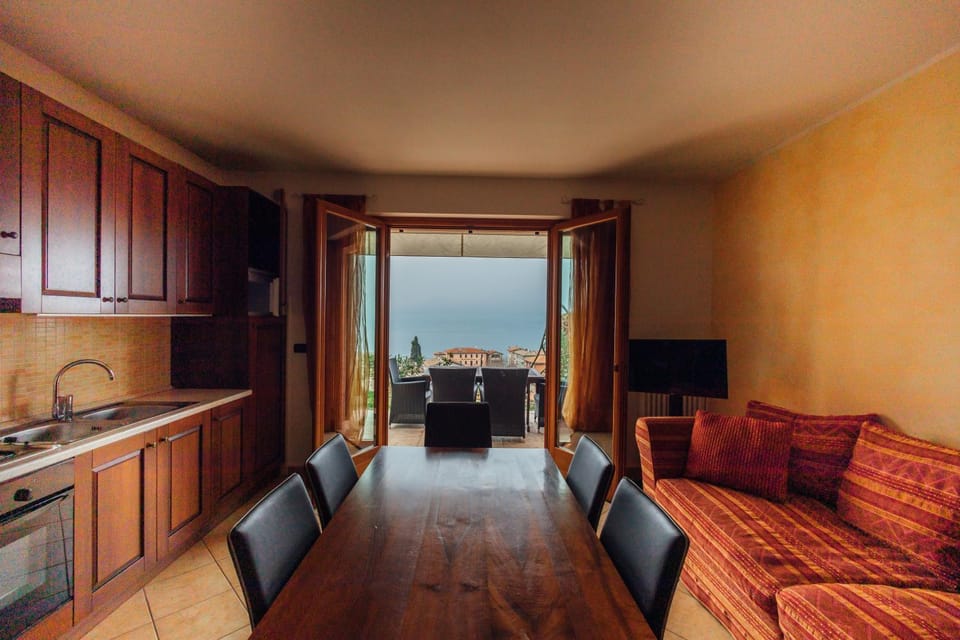 Living room, kitchen