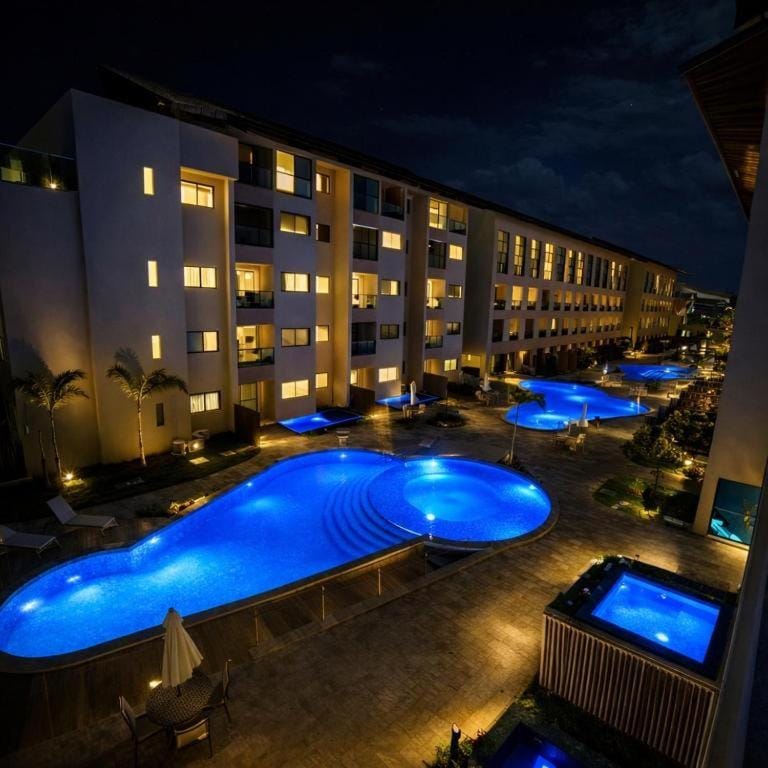 Property building, Area and facilities, Swimming pool