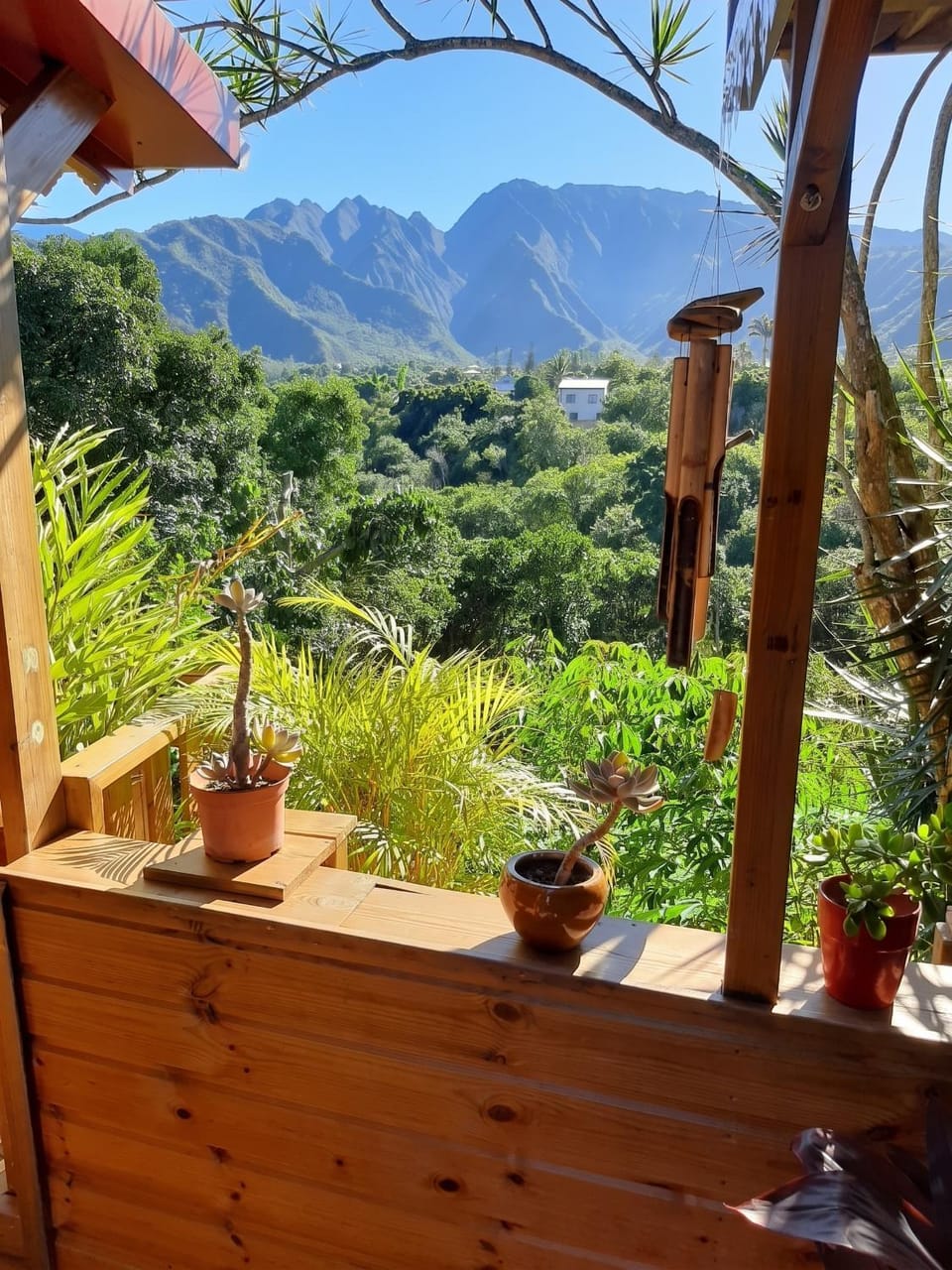 Charmante Maison de Vacances avec Vue à Entre-Deux House in Réunion