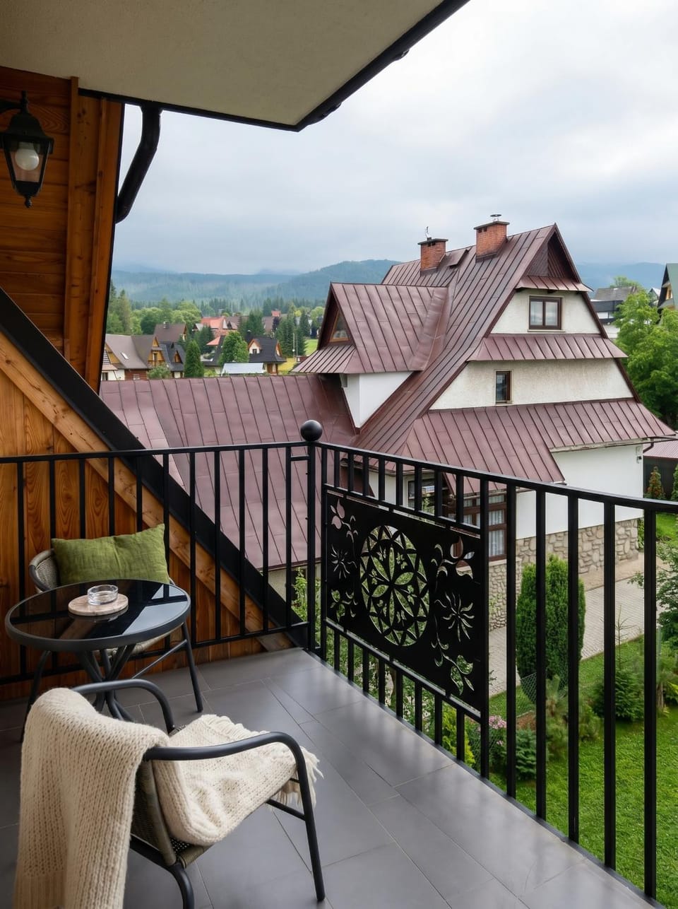 Property building, Patio, Day, Natural landscape, View (from property/room), Balcony/Terrace