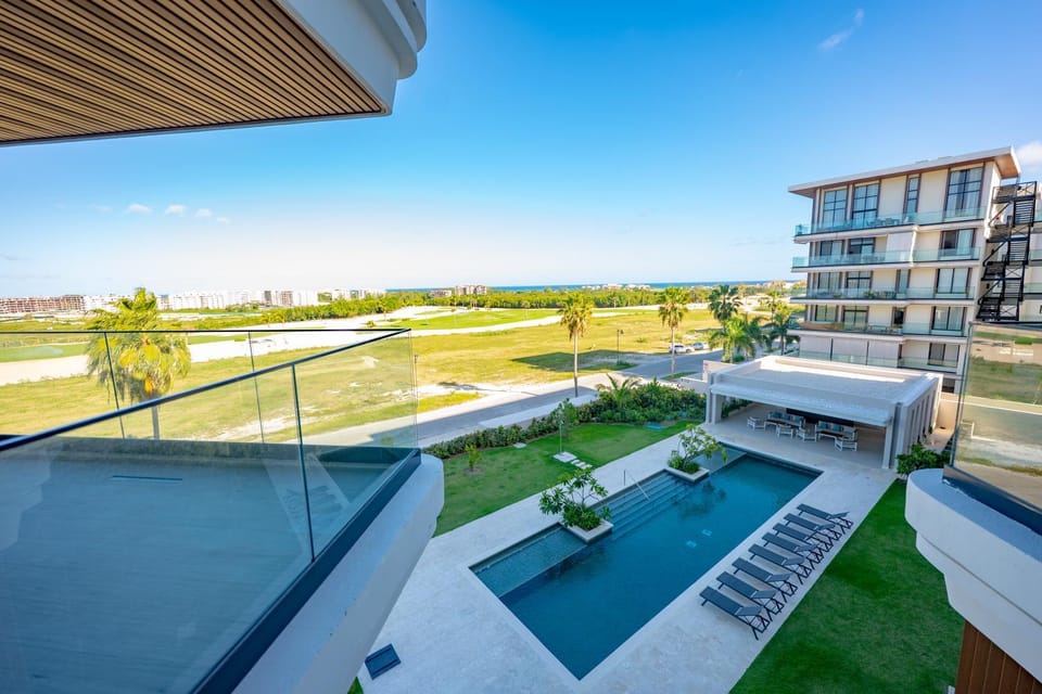 Resort-Style 2BR Golf & Ocean view at Cap Cana Apartment in Punta Cana