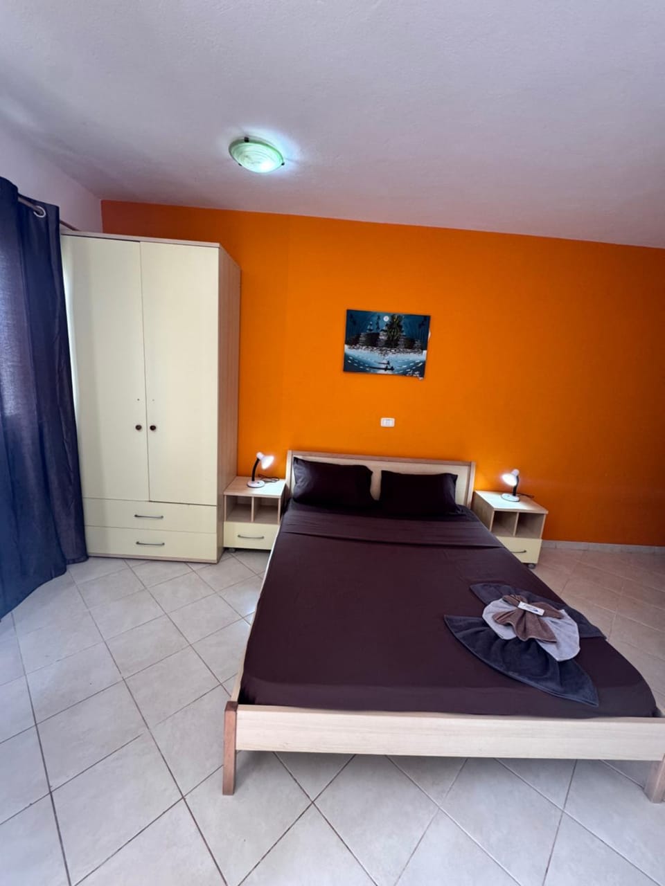 Bed, Bedroom, wardrobe