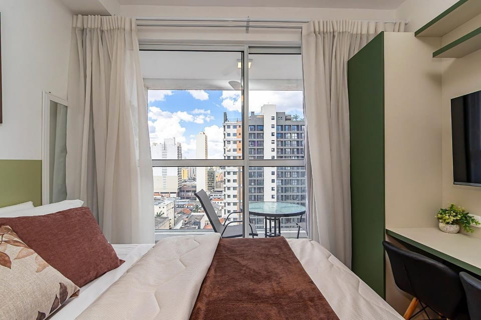 Studio aconchegante com vista do Centro - MAN1402 Apartment in Curitiba