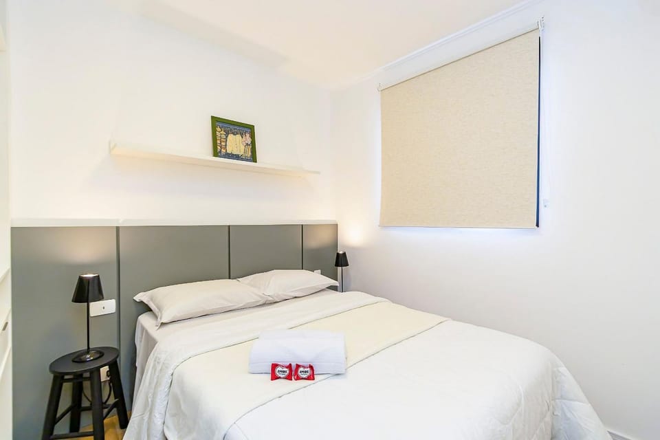 Apartamento de 2q c/ vaga em região nobre -SOU401A Apartment in Curitiba