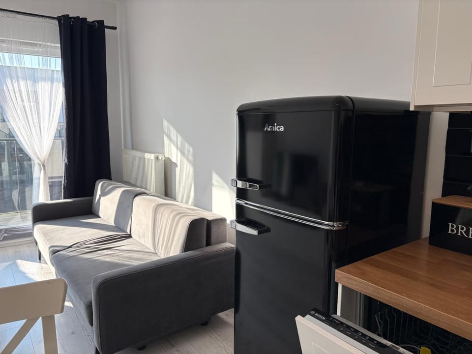 Kitchen or kitchenette, Living room, Seating area
