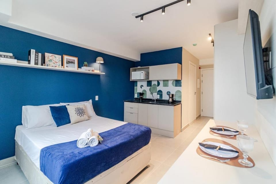 D83 · D83. Sua casa no melhor ponto da Vila Olimpia Apartment in Sao Paulo City