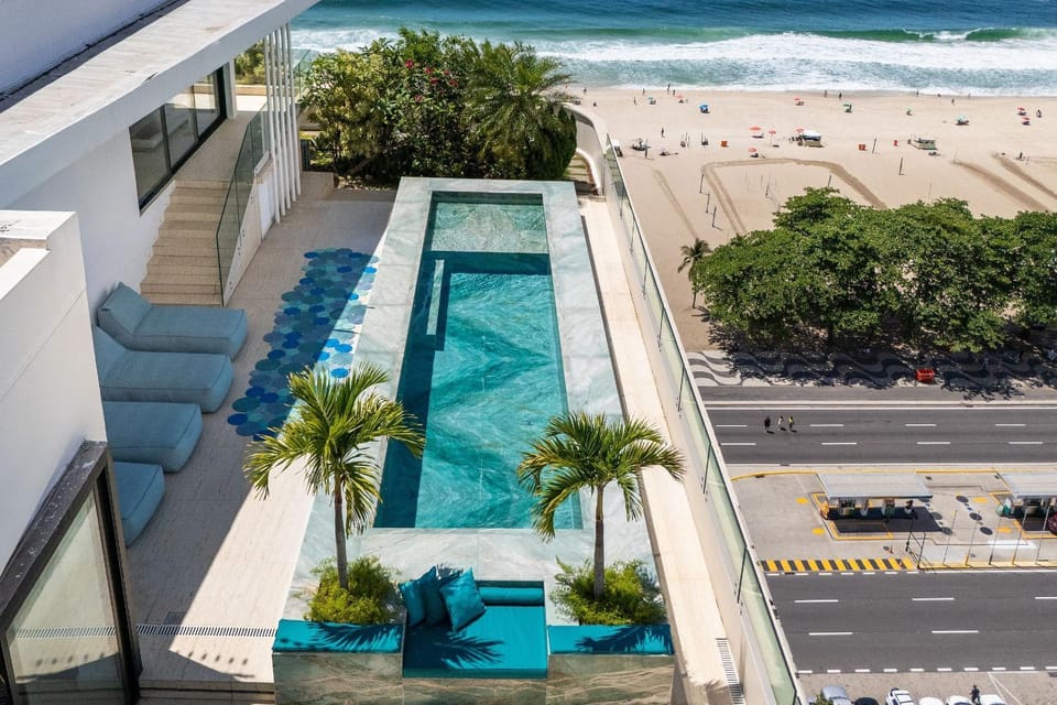 Rio001 - Luxury beachfront penthouse in Copacabana Apartment in Rio de Janeiro