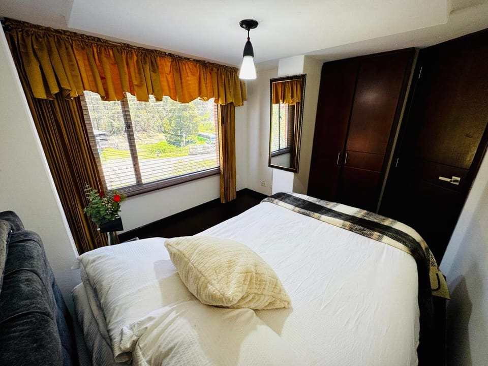 Bed, Photo of the whole room, Bedroom, towels, wardrobe
