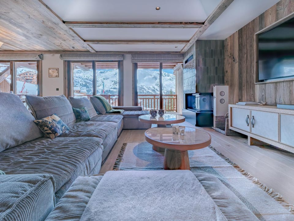Ravissant appartement au rond-point des pistes - XX pers. Apartment in Les Allues
