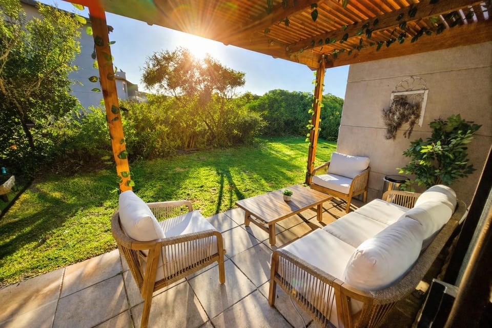 Patio, Spring, Day, View (from property/room), Seating area, Garden view