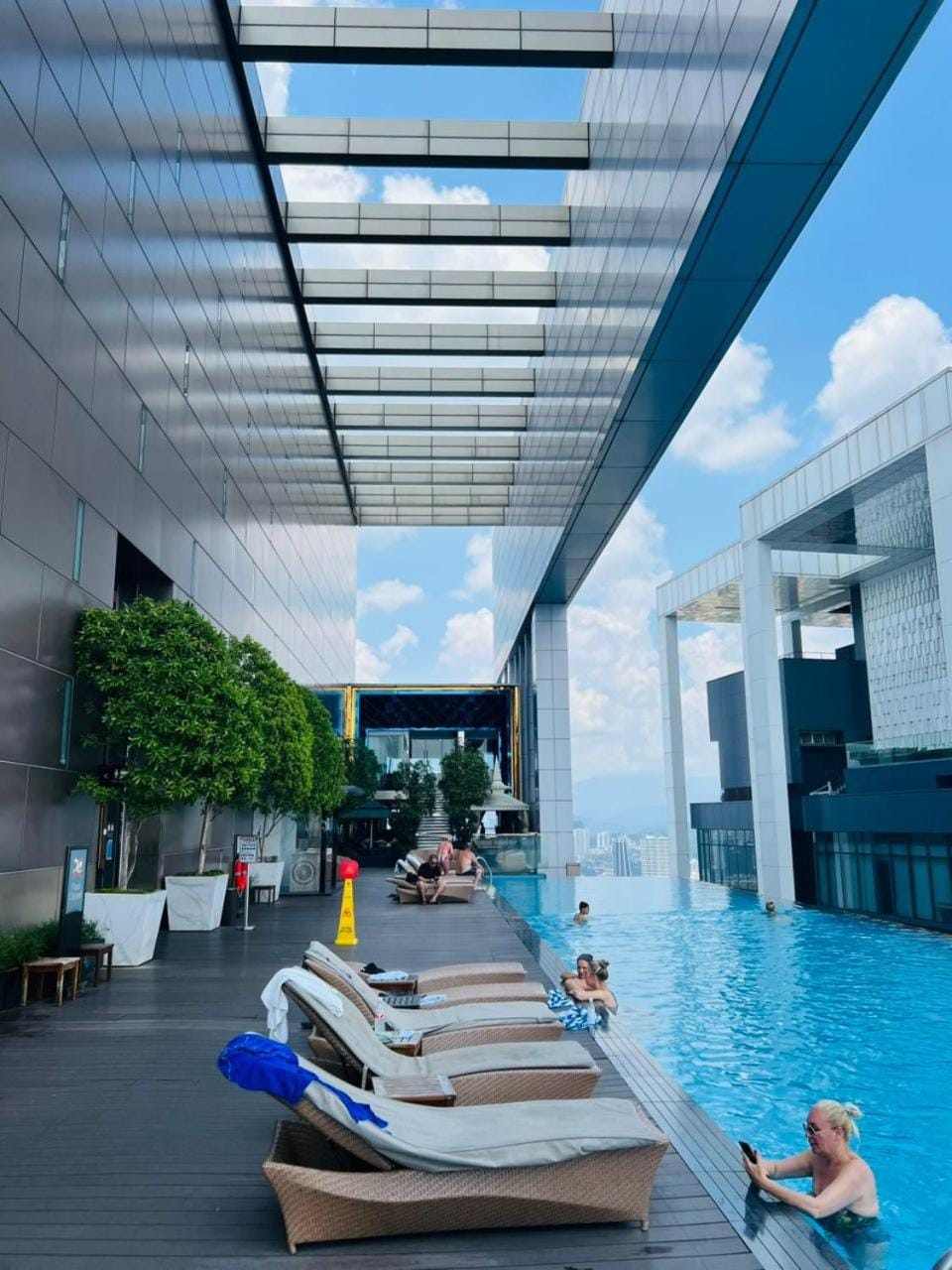 Day, View (from property/room), City view, Pool view, Swimming pool, sunbed