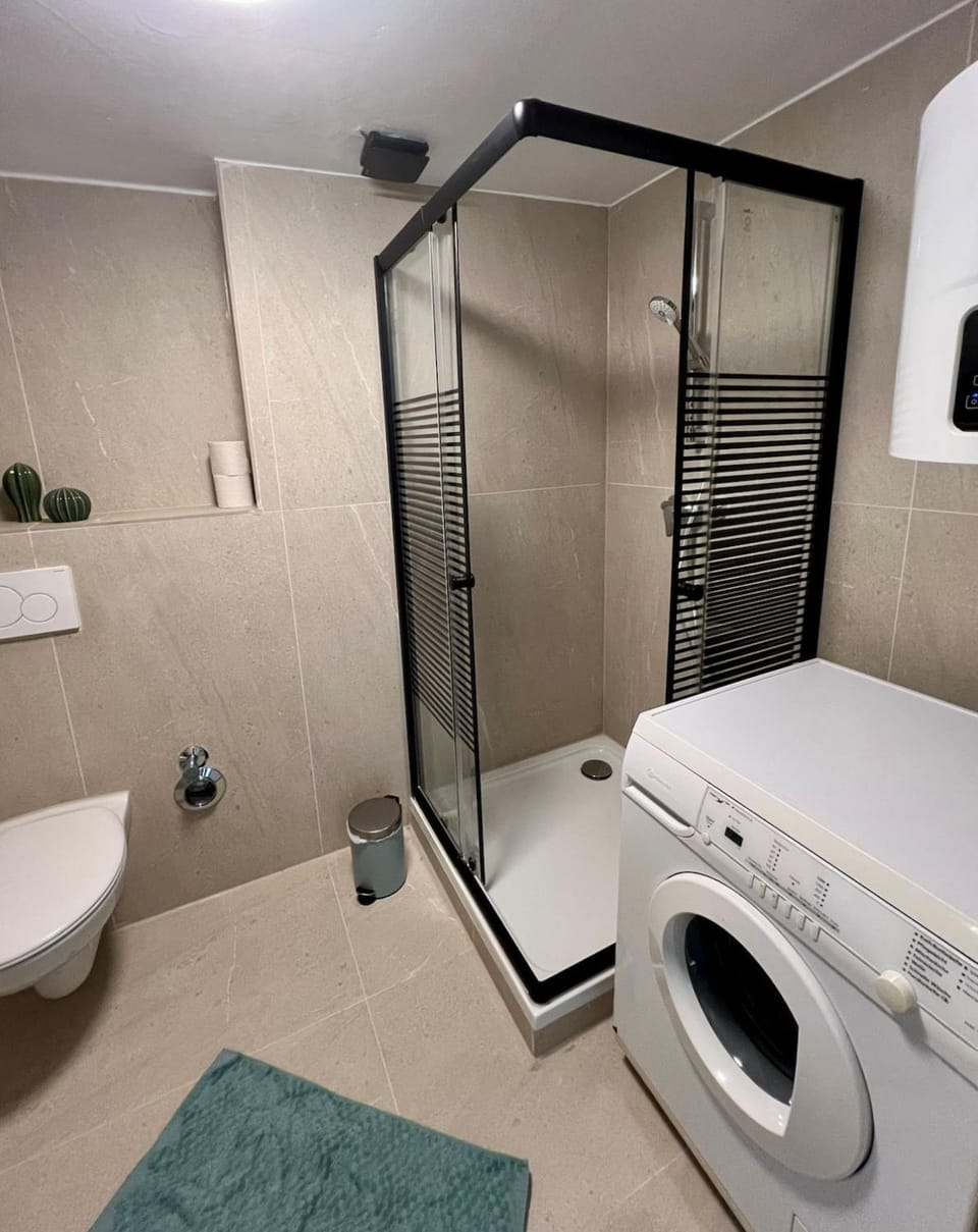 Shower, Bathroom, washing machine