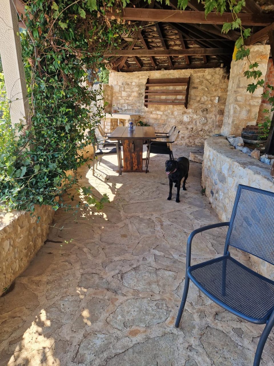 Balcony/Terrace, fireplace