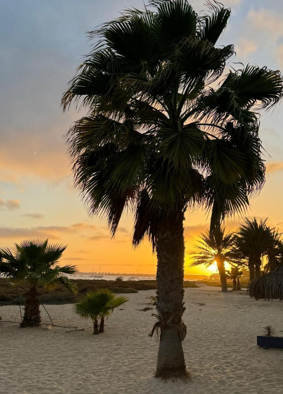 Natural landscape, Beach, Sea view, Sunset