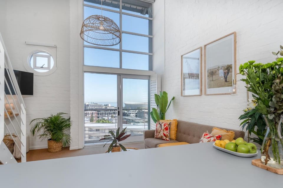 View (from property/room), Balcony/Terrace, Living room, Photo of the whole room, Sea view, Sea view