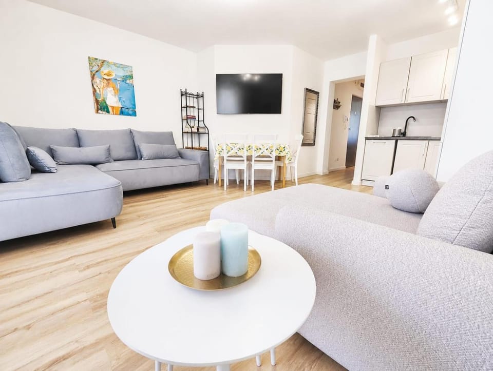 Osiedle Bursztynowe 25B - apartament Piamola w Jantarze blisko lasu Apartment in Pomeranian Voivodeship