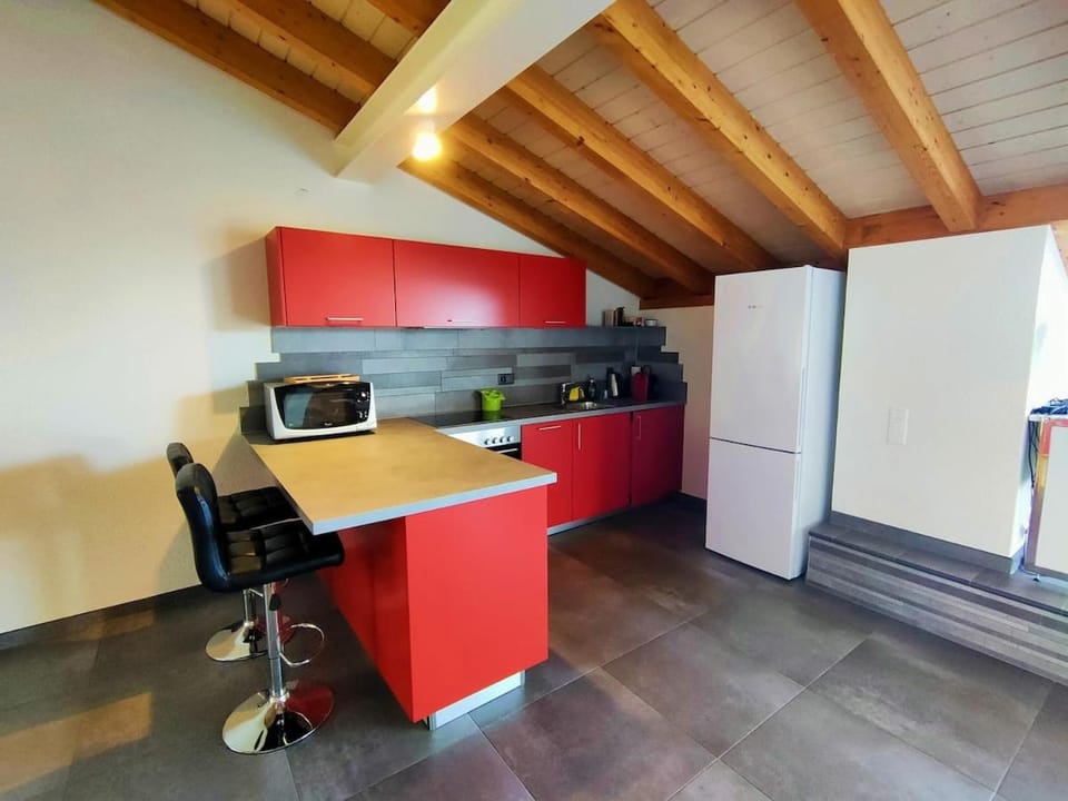 Charming attic with view on lake, Alps and castle Apartment in Neuchâtel, Switzerland