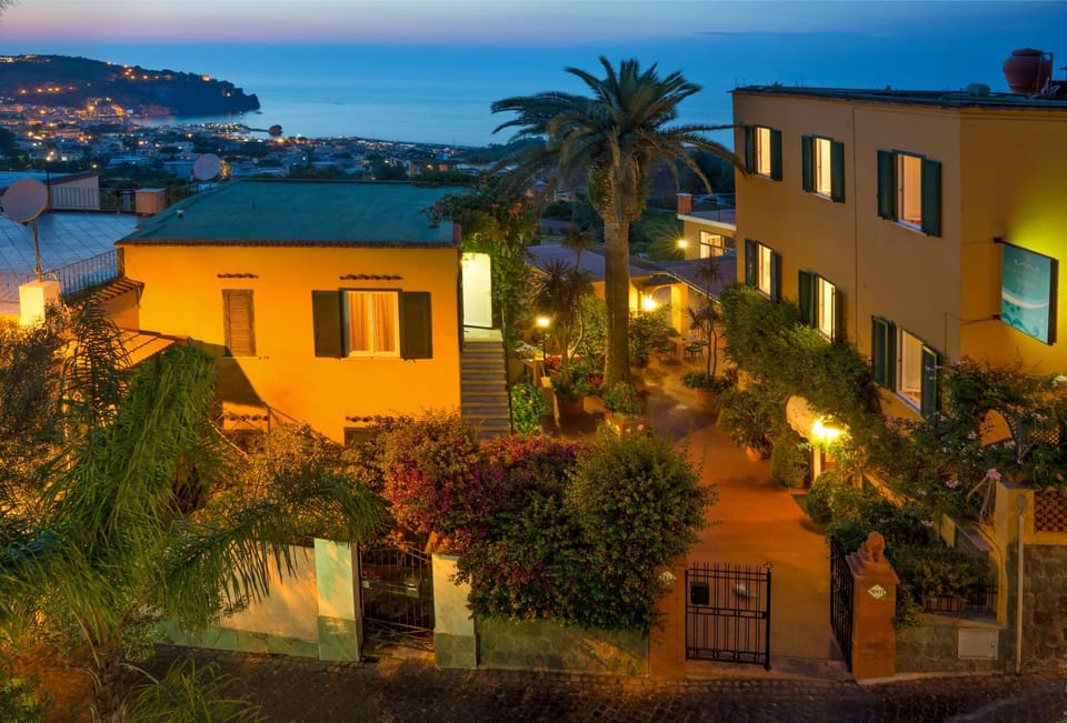 Property building, Night, City view, Sea view
