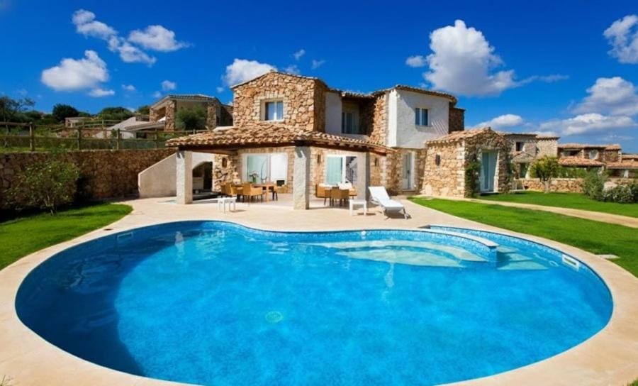 Property building, Patio, Day, Pool view
