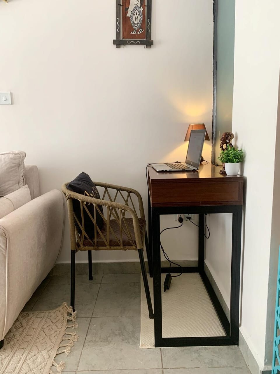 Cozy Modern Retreat with LED Ambience & Workspace Apartment in Nairobi
