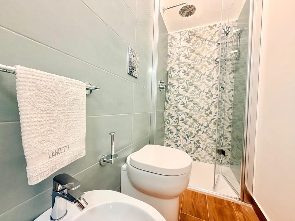 Shower, Toilet, Bathroom, bidet, towels