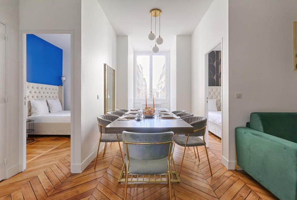 Cardinet - Chic & Green near Parc Monceau 8P Apartment in Paris