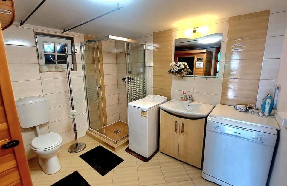 Shower, Bathroom, washing machine