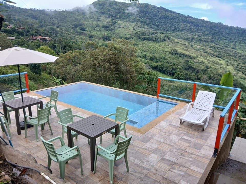 Mountain view, Pool view