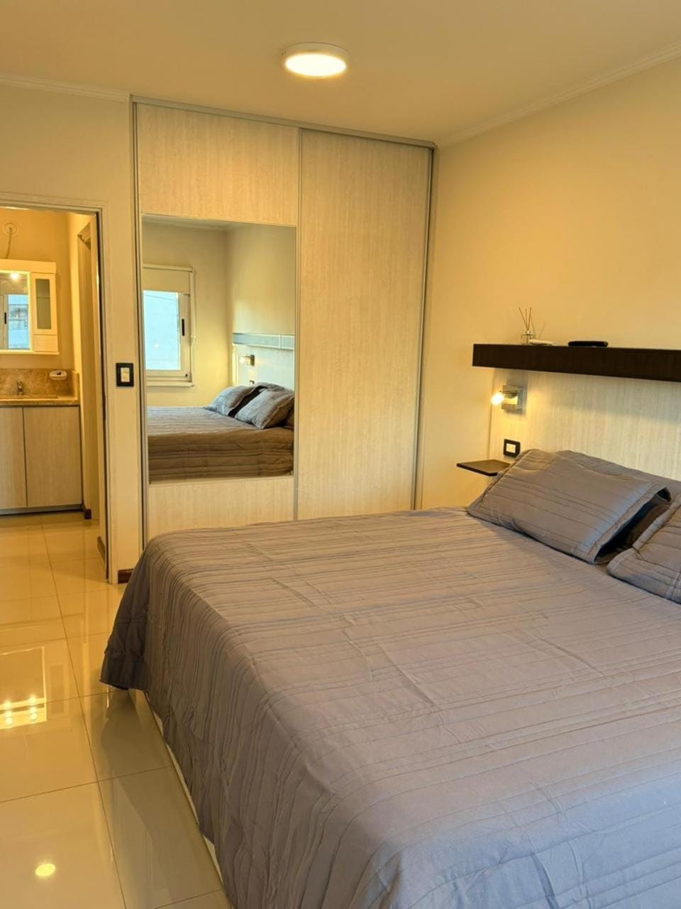 Bed, Photo of the whole room, Bedroom, wardrobe