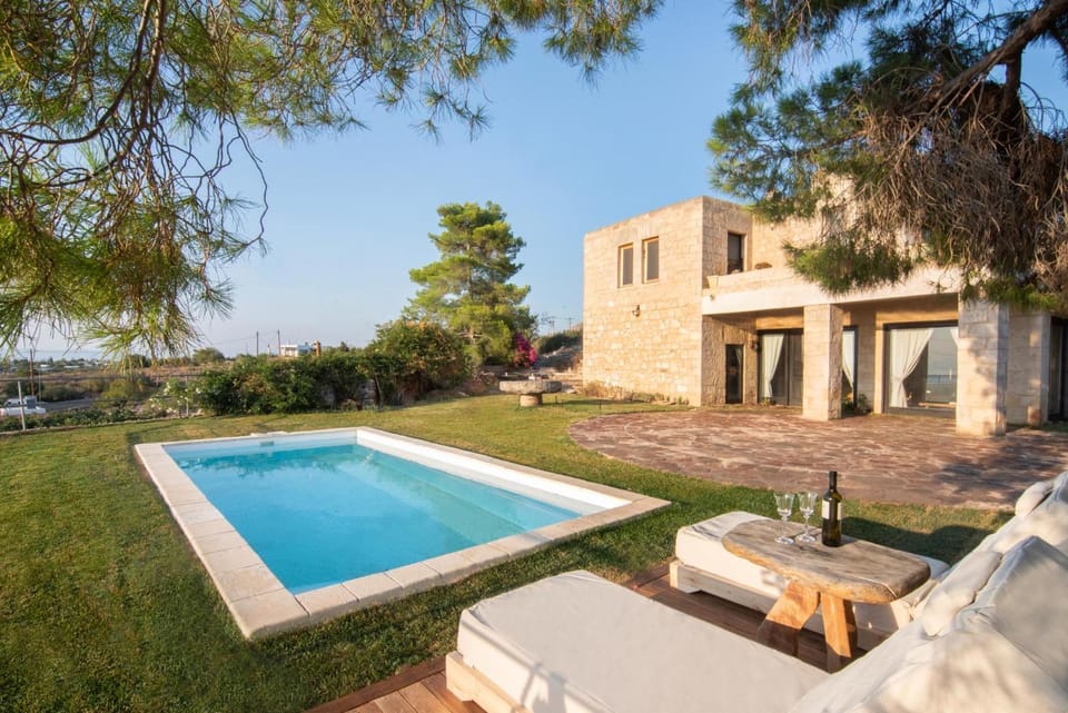 Property building, Patio, Garden, Pool view, Swimming pool