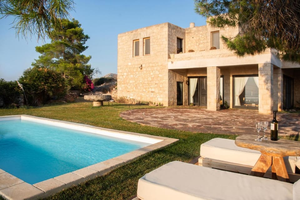 Property building, Patio, Pool view, Swimming pool