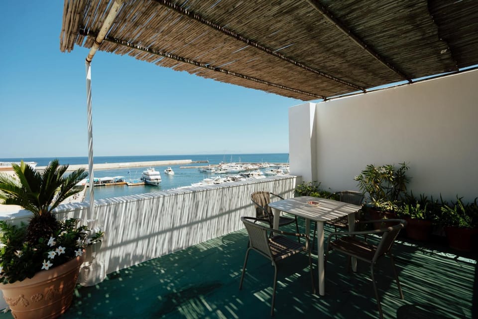 Patio, Day, Natural landscape, View (from property/room), Balcony/Terrace, Sea view