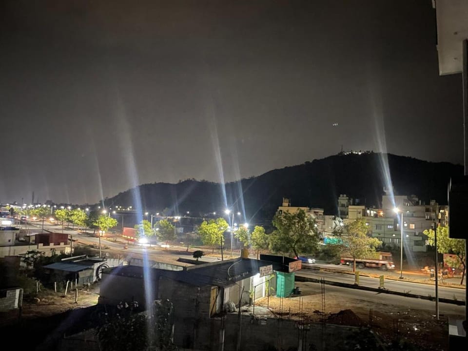 Night, Mountain view