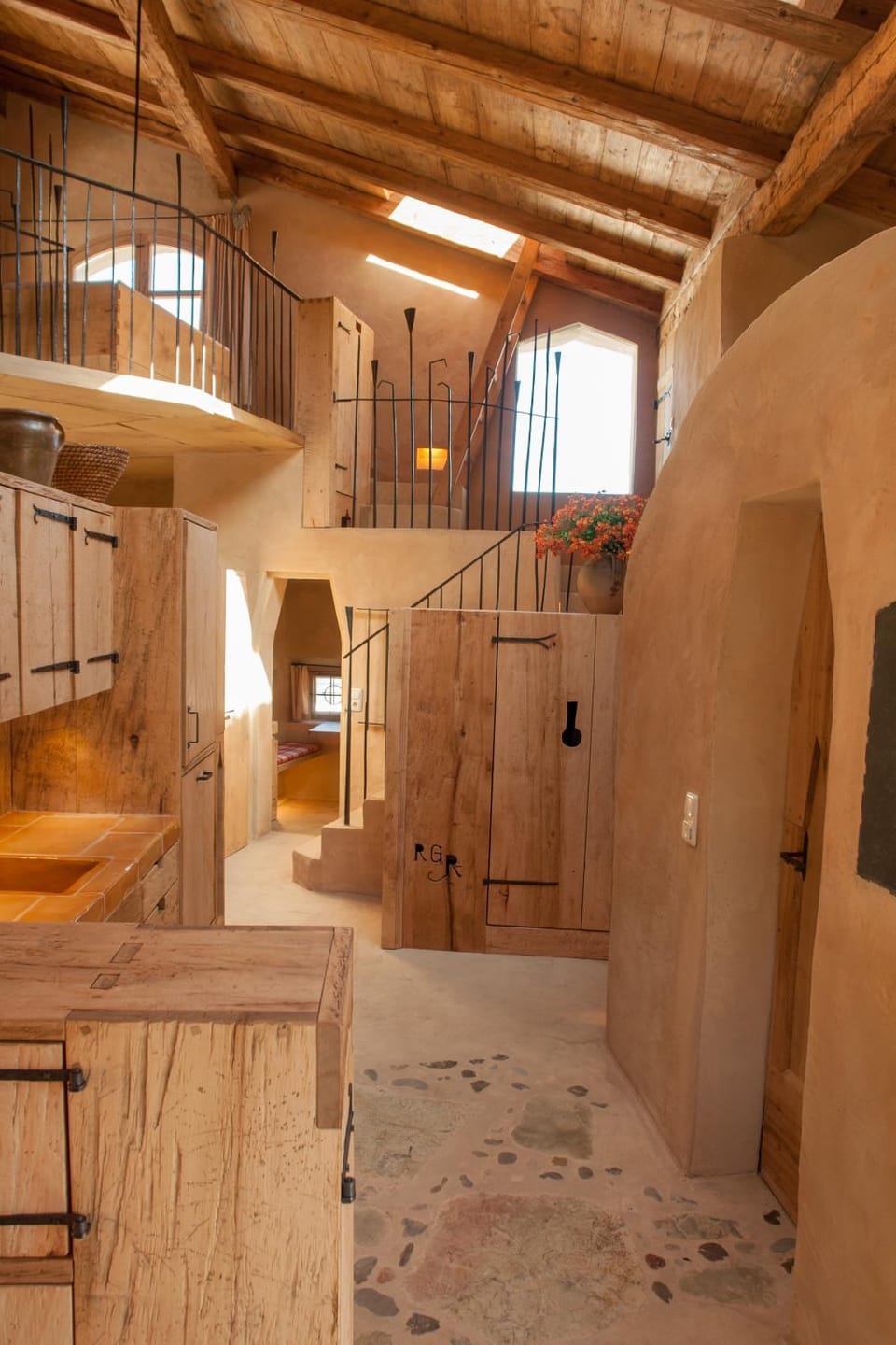 Kitchen or kitchenette, Living room