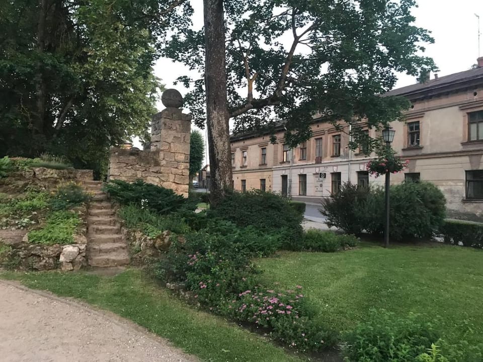 An apartment in a former Hotel of Cesis Castle Apartment in Latvia