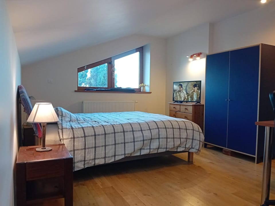 Bed, Photo of the whole room, Bedroom, wardrobe