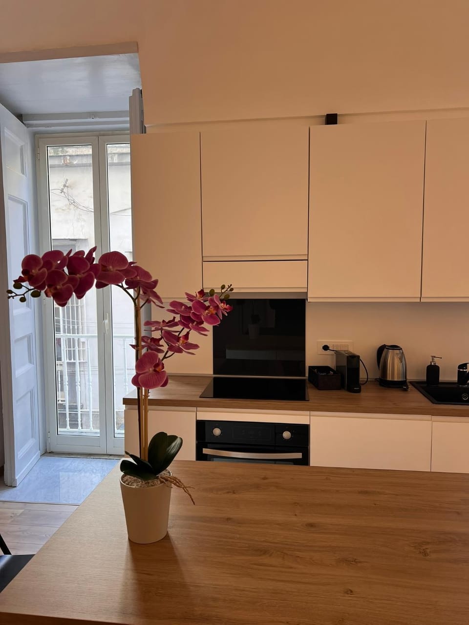 Balcony/Terrace, Kitchen or kitchenette, stove