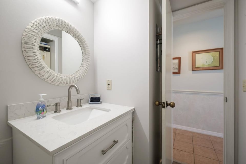 View of Dock St & Marina at Island Place 213! Apartment in Cedar Key