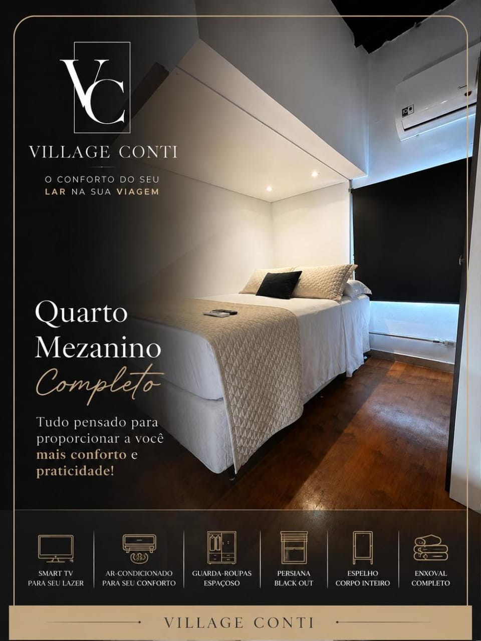 Village Conti Ideal para casal com Ar C01 Apartment in Campinas