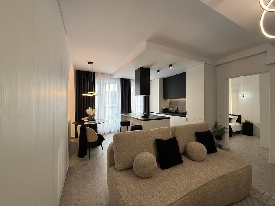 Atria Terrace Apartment - Modern Minimalist with private Terrace Apartment in Cluj County