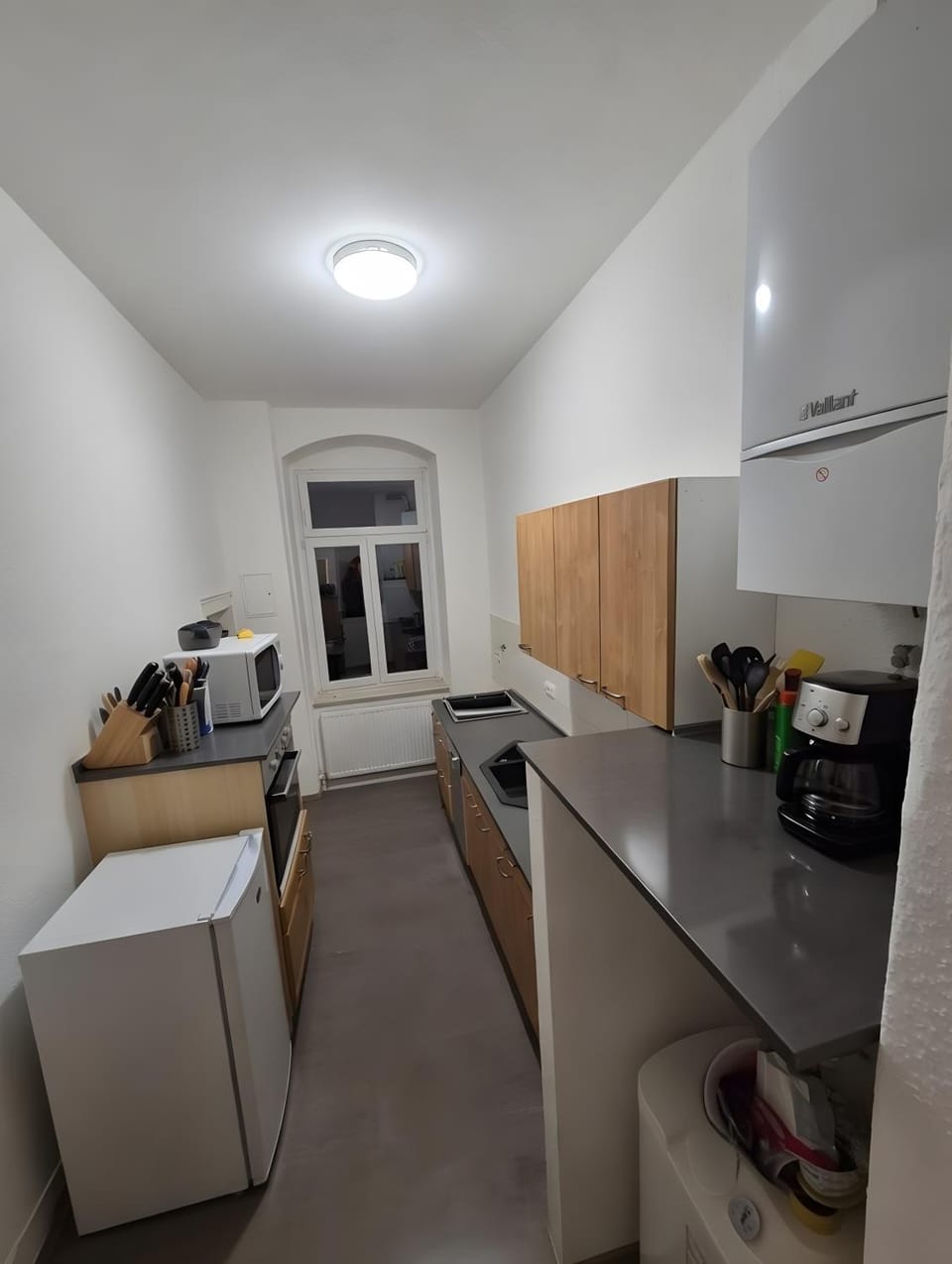 Kitchen or kitchenette, Living room