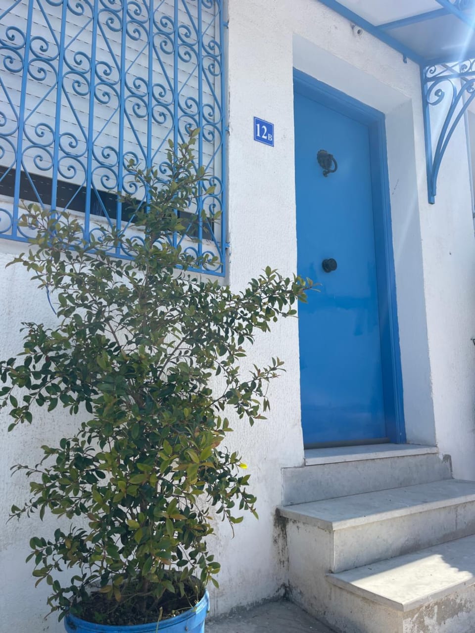 AT THE HEART OF SIDI BOU SAID A BLUE and WHITE PERLE Apartment in Tunis Governorate, Tunisia